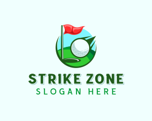 Golf Sports Tournament logo design