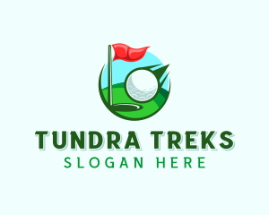 Golf Sports Tournament logo design