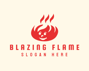 Happy Camp Fire logo design