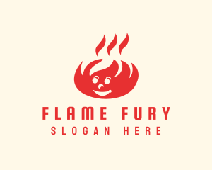 Happy Camp Fire logo design