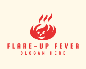 Happy Camp Fire logo design