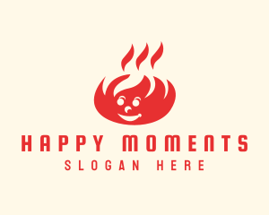 Happy Camp Fire logo design