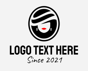 Beauty Parlor Emblem  logo