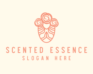 Feminine Rose Wellness logo design