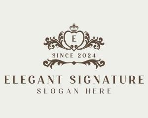 Elegant Regal Monarchy logo design