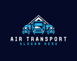 Logistics Truck Fleet logo design