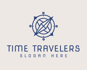 Classic Compass Traveler logo design