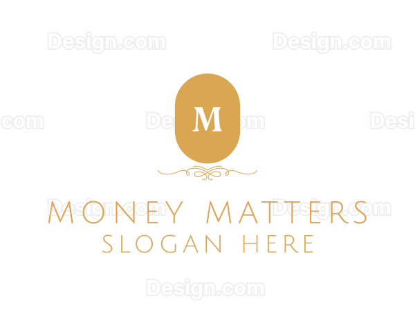 Ornate Oval Business Logo