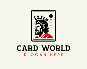 King Spade Card logo