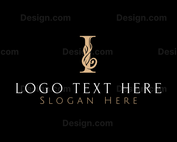 Luxury Boutique Letter I Logo