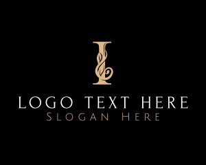 Luxury Boutique Letter I logo