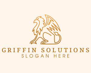 Premium Business Griffin logo design