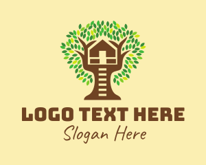 Forest Tree House logo design