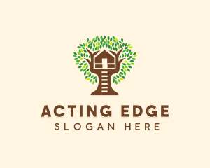 Forest Tree House logo design