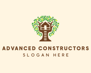 Forest Tree House logo design