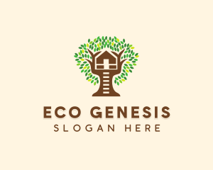 Forest Tree House logo design