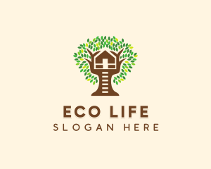 Forest Tree House logo design