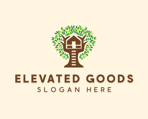 Forest Tree House logo design