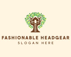 Forest Tree House logo design