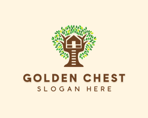 Forest Tree House logo design