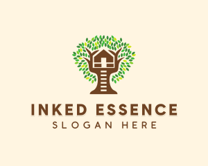 Forest Tree House logo design