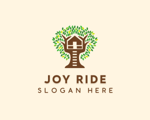 Forest Tree House logo design