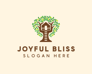 Forest Tree House logo design