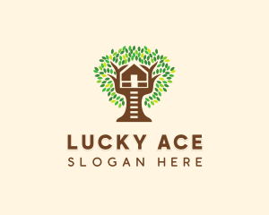 Forest Tree House logo design