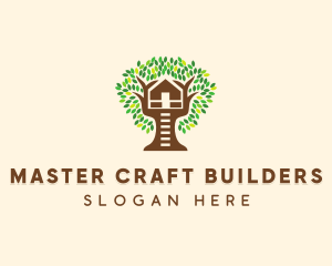 Forest Tree House logo design