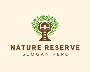 Forest Tree House logo design