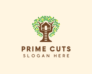 Forest Tree House logo design