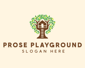 Forest Tree House logo design