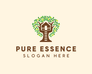 Forest Tree House logo design