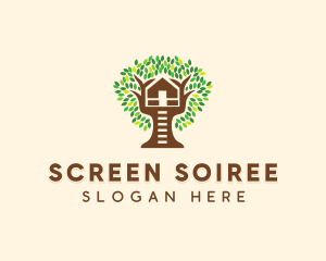 Forest Tree House logo design