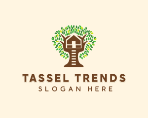 Forest Tree House logo design