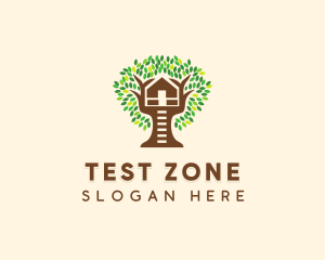 Forest Tree House logo design