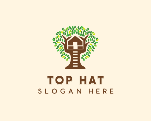 Forest Tree House logo design