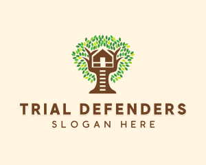 Forest Tree House logo design