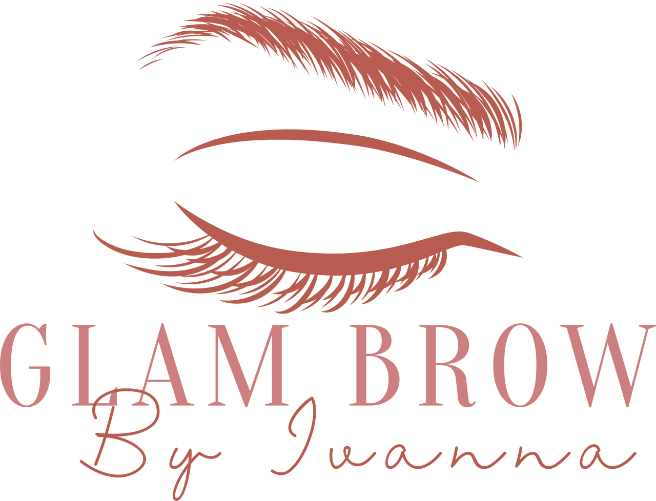 GLAM BROW's logo