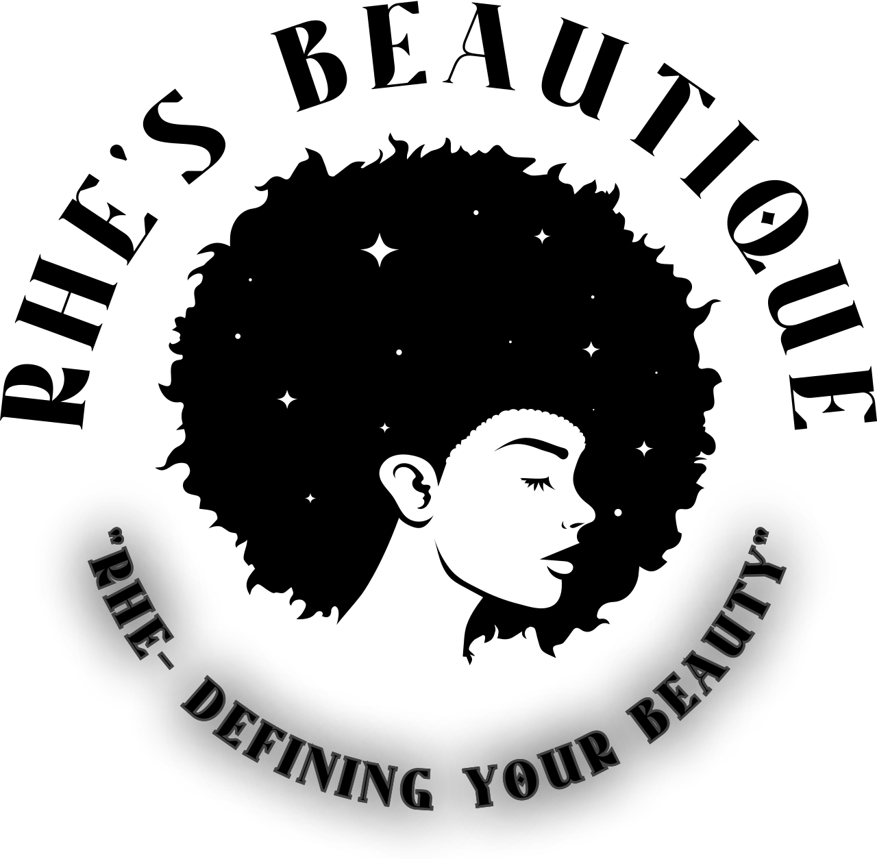 RHE'S BEAUTIQUE's logo