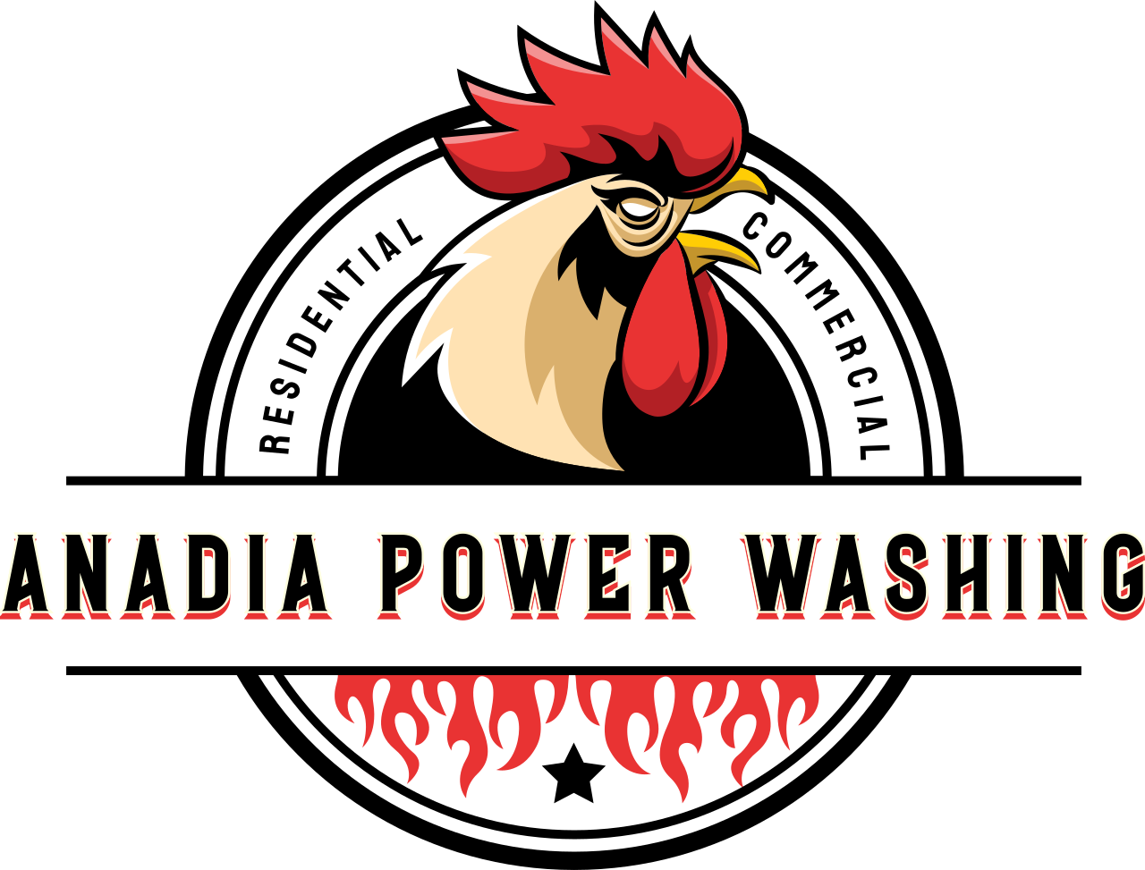 Anadia Power Washing's logo