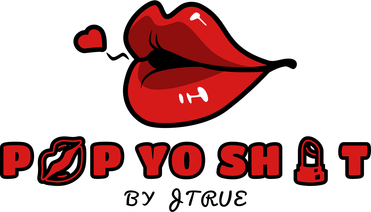 P💋p yo sh💄t's logo