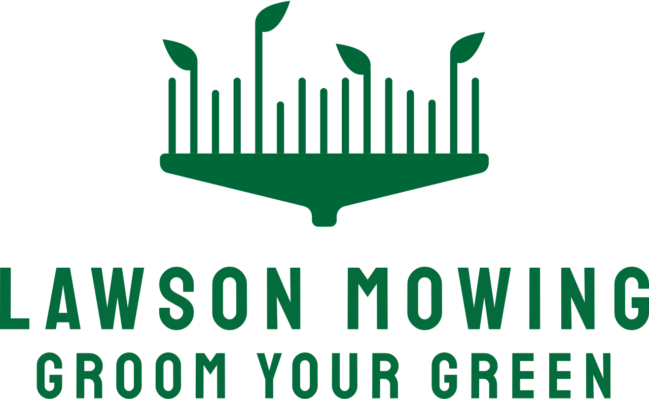 Lawson Mowing's logo