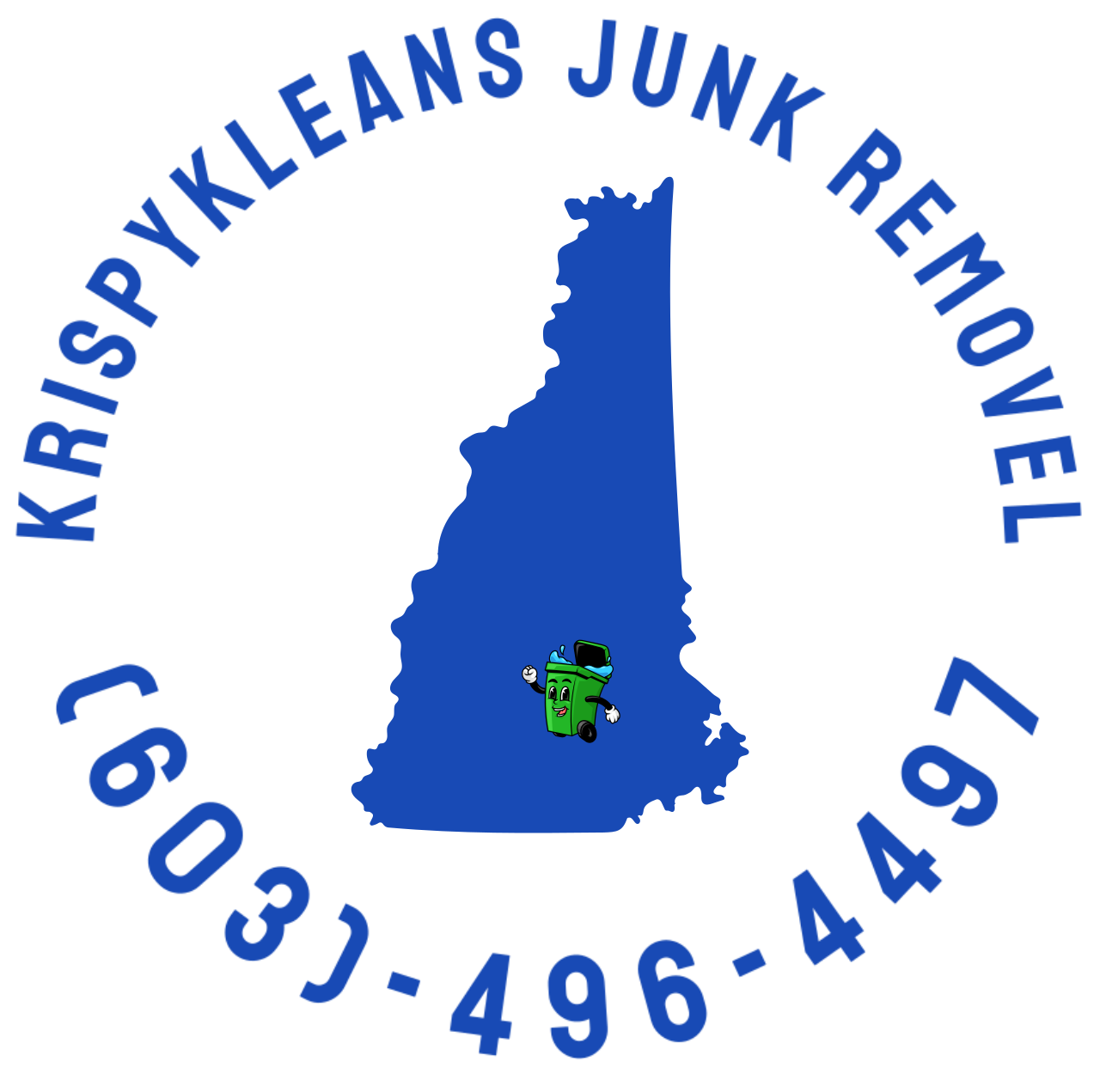 KrispyKleans junk removel's logo