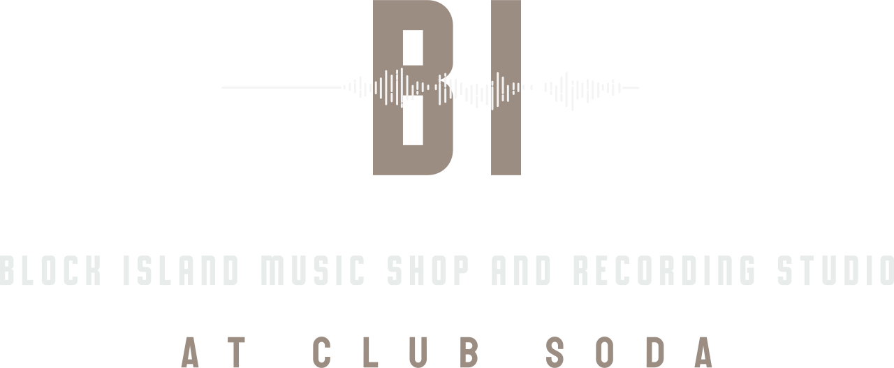 Block island music Shop and recording studio's logo