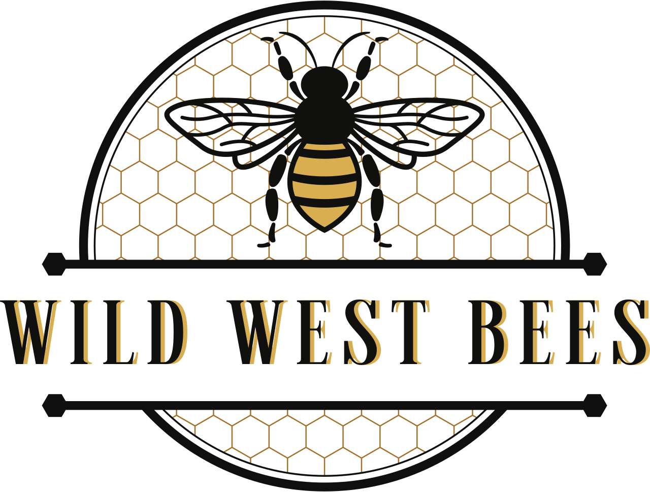 Wild west bees's logo