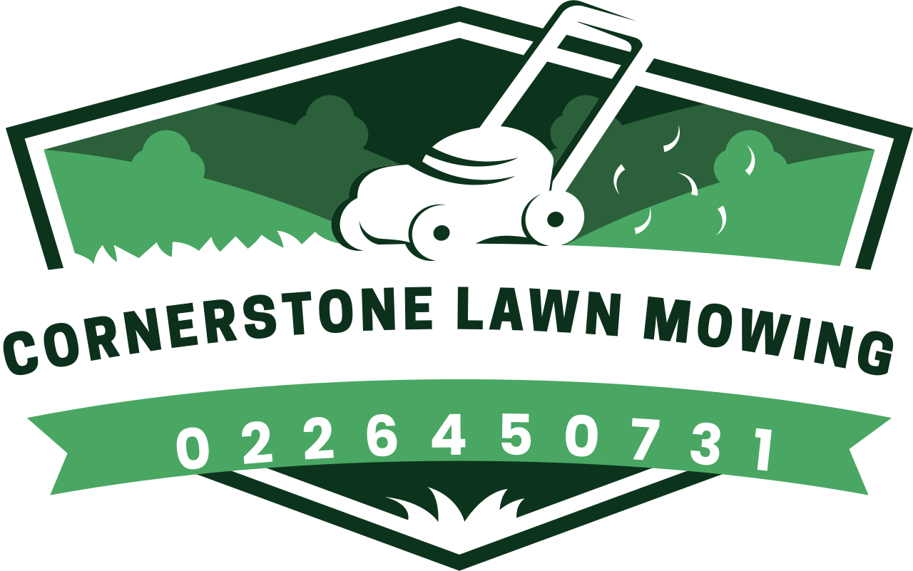 CORNERSTONE LAWN MOWING's logo