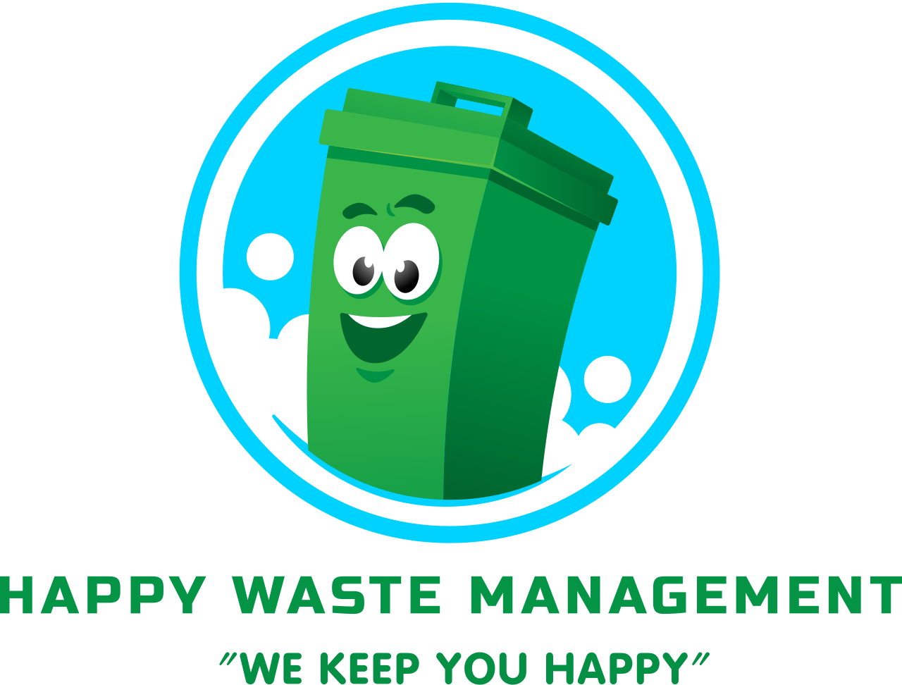 Happy Waste Management's logo