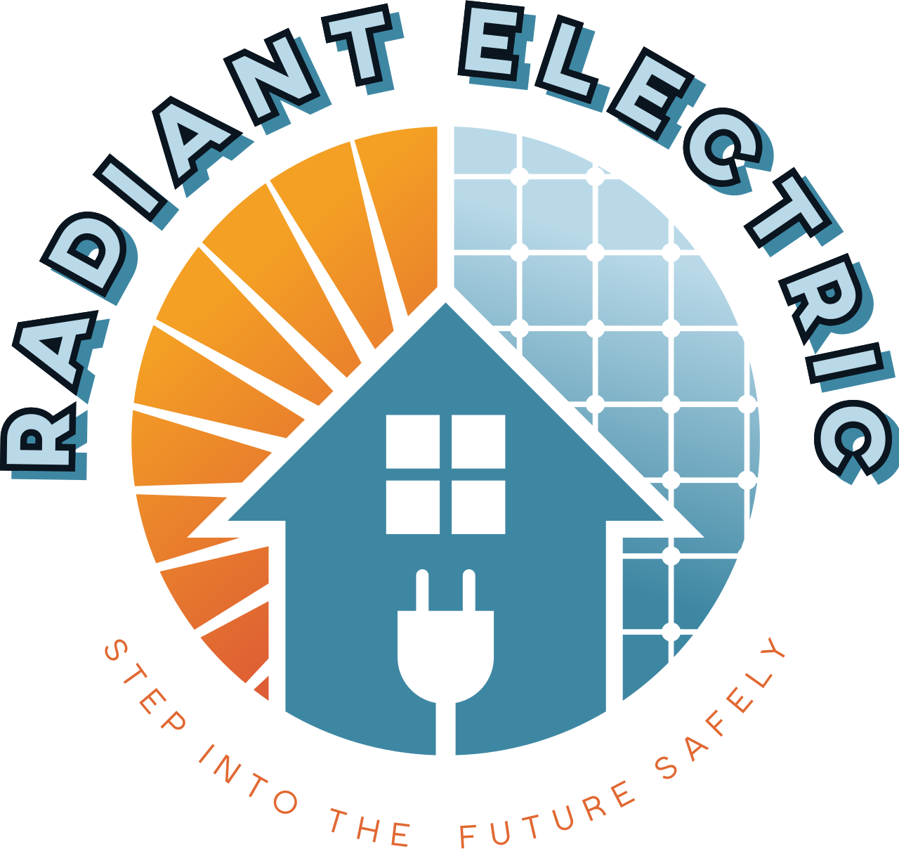 RADIANT ELECTRIC's logo