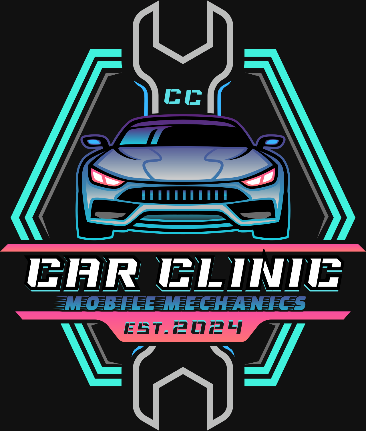 Car clinic's logo